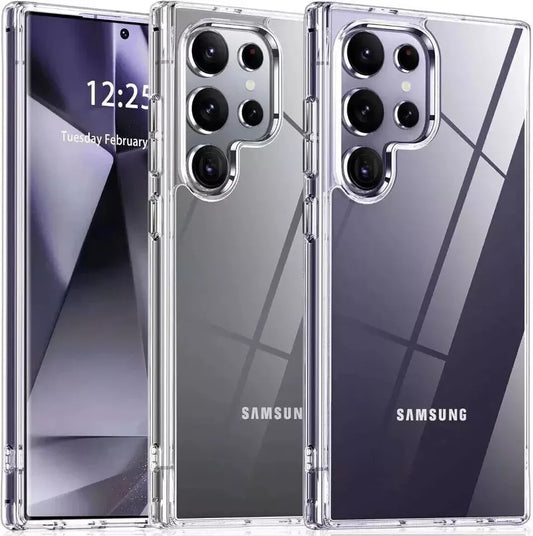 For Samsung Galaxy S25 S24 S23 S22 S21 S20 Ultra FE Silicone Phone Case Cover